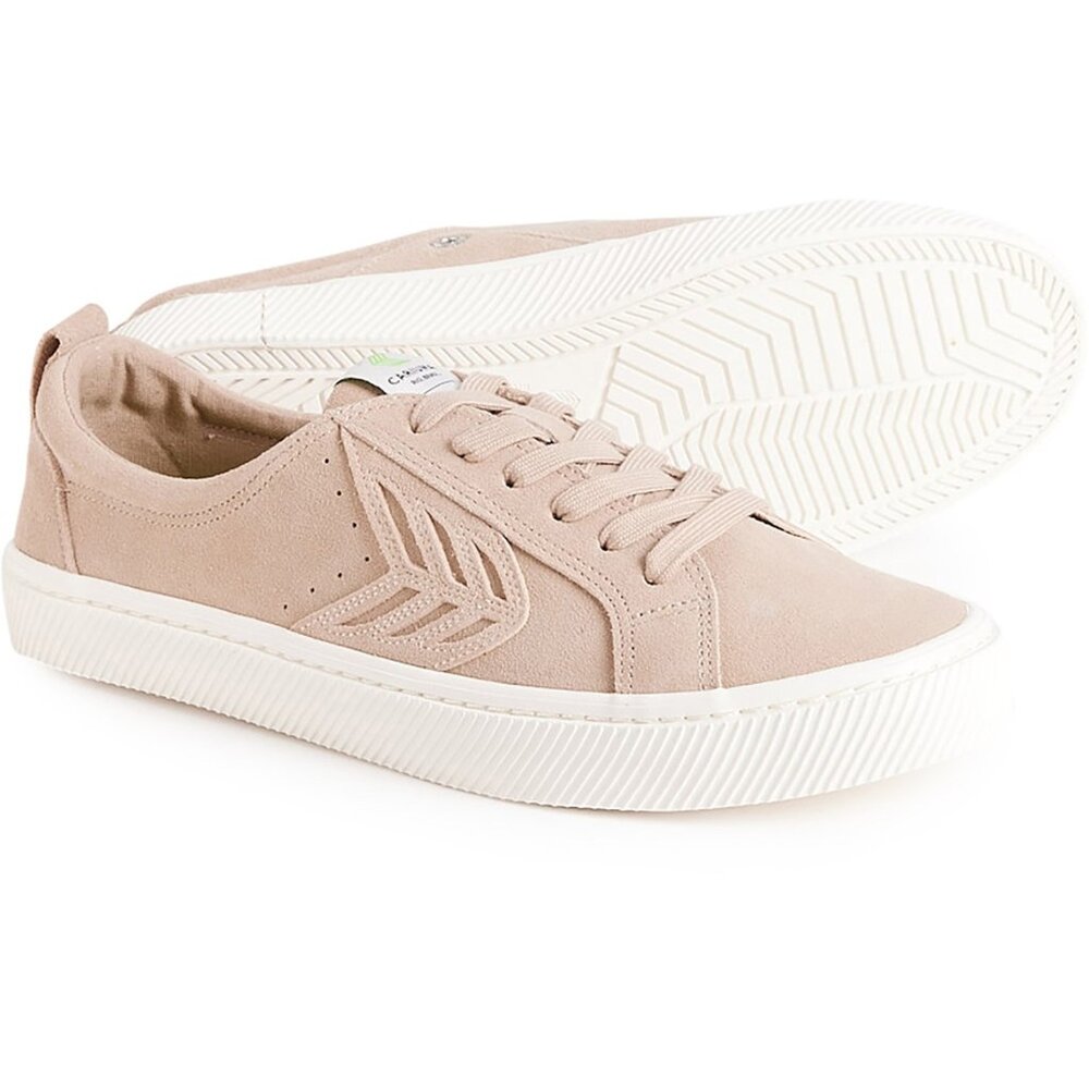 Cariuma Catiba Low Skate Sneaker, Cloud Sand, Size Men 11/ Women 12.5, Brazil